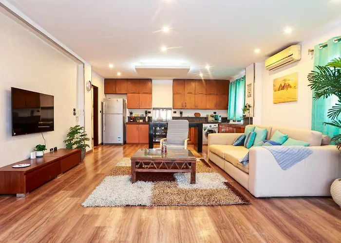 Luxurious Apartment With Terrace In New Cairo