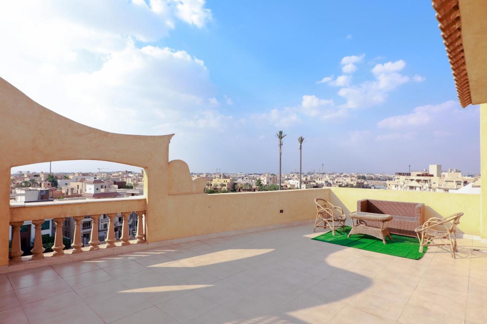 Luxurious With Terrace In New Apartment Cairo